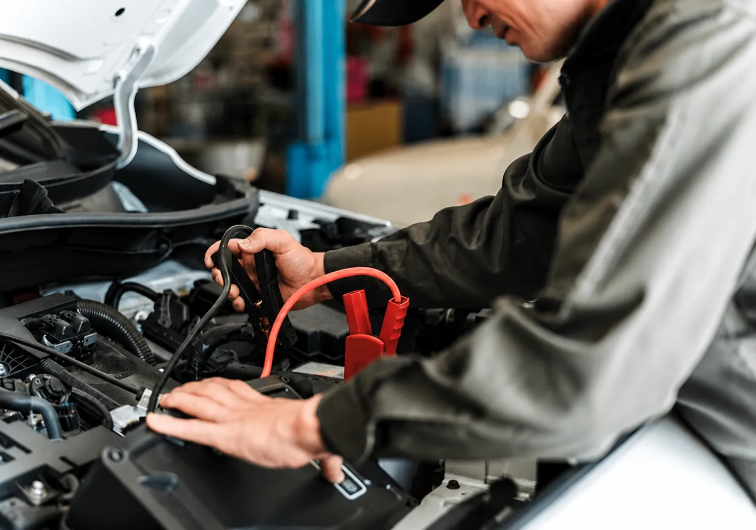Battery Jumpstart Van